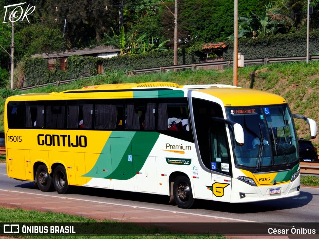 Empresa Gontijo de Transportes 15015 na cidade de Betim, Minas Gerais, Brasil, por César Ônibus. Número da foto: #12572723.