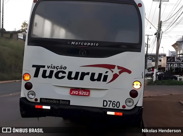 Viação Tucuruí D760 na cidade de Tucuruí, Pará, Brasil, por Nikolas Henderson. Número da foto: #12571370.