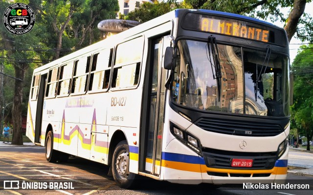 Belém Rio Transportes BD-027 na cidade de Belém, Pará, Brasil, por Nikolas Henderson. Número da foto: #12570856.