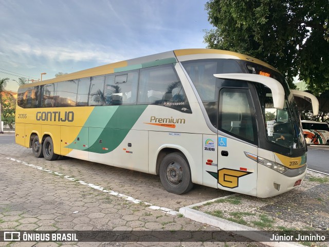 Empresa Gontijo de Transportes 21355 na cidade de Bauru, São Paulo, Brasil, por Júnior Juninho. Número da foto: #12570237.