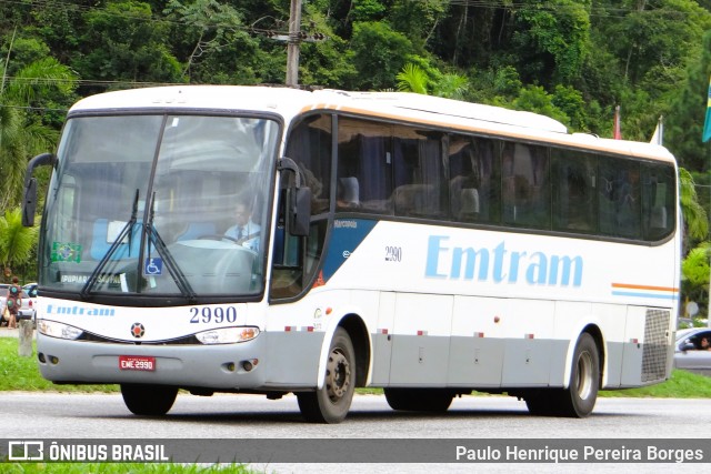 Emtram 2990 na cidade de Barra do Piraí, Rio de Janeiro, Brasil, por Paulo Henrique Pereira Borges. Número da foto: #12570720.