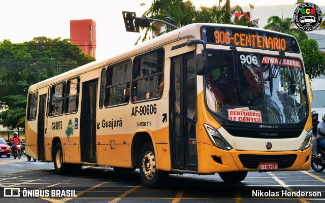 Viação Forte AF-90606 na cidade de Belém, Pará, Brasil, por Nikolas Henderson. Número da foto: #12571325.