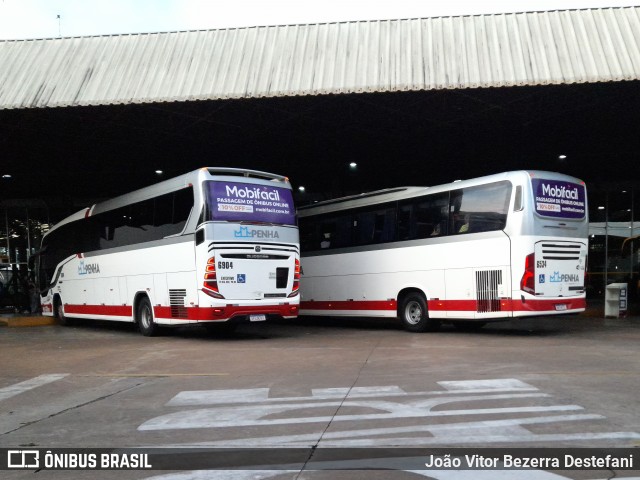 Empresa de Ônibus Nossa Senhora da Penha 6904 na cidade de Maringá, Paraná, Brasil, por João Vitor Bezerra Destefani. Número da foto: #12570968.