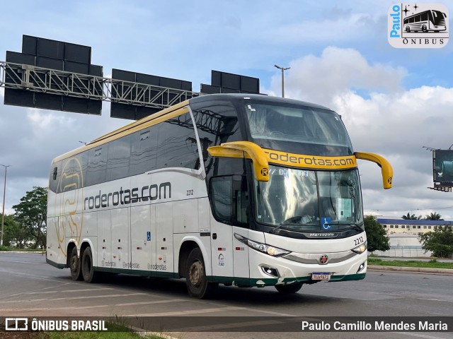 RodeRotas - Rotas de Viação do Triângulo 2212 na cidade de Riacho Fundo, Distrito Federal, Brasil, por Paulo Camillo Mendes Maria. Número da foto: #12573028.