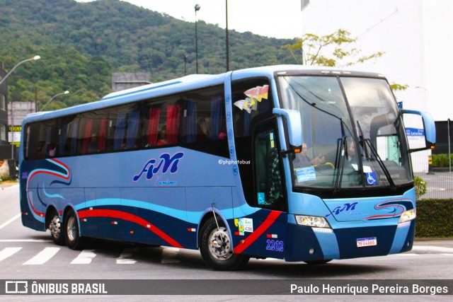 AM Turismo 2202 na cidade de Balneário Camboriú, Santa Catarina, Brasil, por Paulo Henrique Pereira Borges. Número da foto: #12570787.