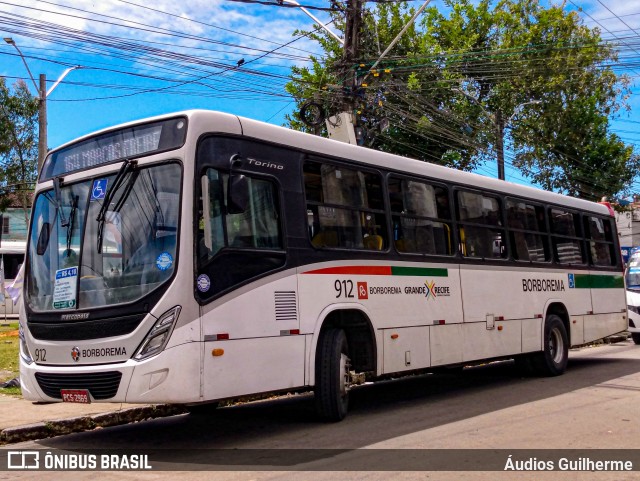 Borborema Imperial Transportes 912 na cidade de Jaboatão dos Guararapes, Pernambuco, Brasil, por Áudios Guilherme. Número da foto: #12572067.