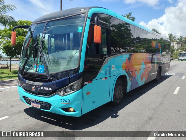 Planeta Transportes Rodoviários 2249 na cidade de Vitória, Espírito Santo, Brasil, por Danilo Moraes. Número da foto: #12570745.