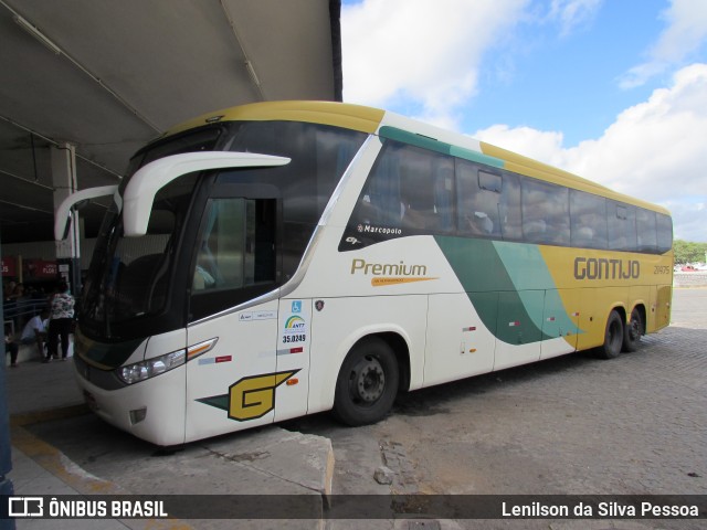 Empresa Gontijo de Transportes 21475 na cidade de Caruaru, Pernambuco, Brasil, por Lenilson da Silva Pessoa. Número da foto: #12572859.
