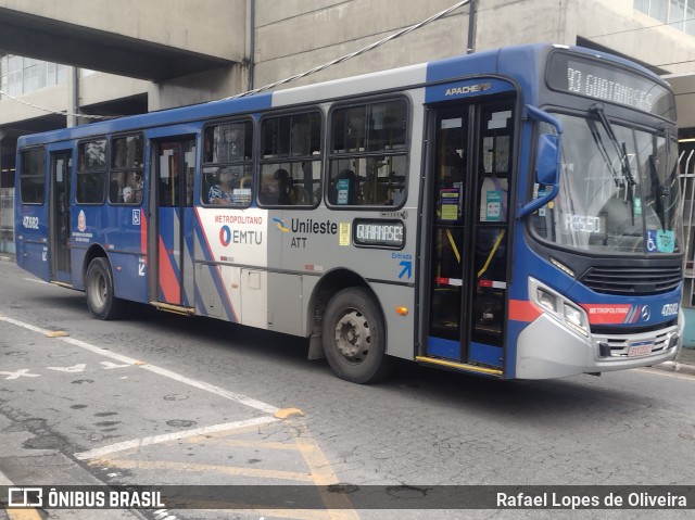 ATT - Alto Tietê Transportes 47.682 na cidade de Ferraz de Vasconcelos, São Paulo, Brasil, por Rafael Lopes de Oliveira. Número da foto: #12570420.