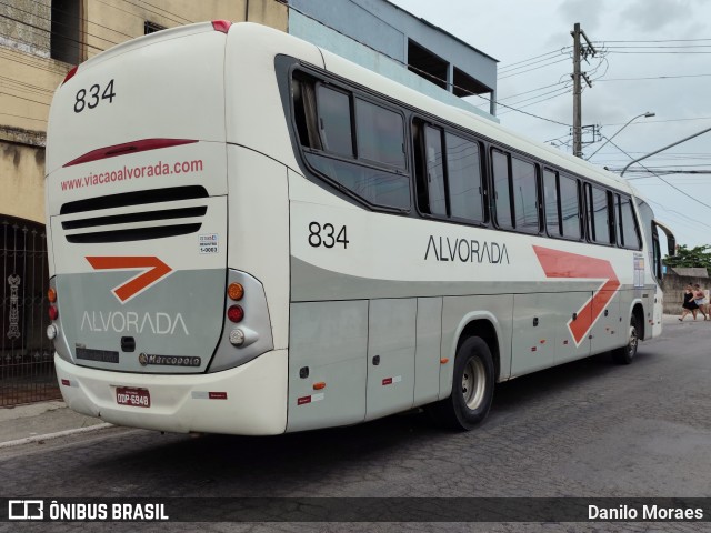 Viação Alvorada 834 na cidade de Vila Velha, Espírito Santo, Brasil, por Danilo Moraes. Número da foto: #12570755.