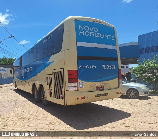 Viação Novo Horizonte 1035311 na cidade de Barra da Estiva, Bahia, Brasil, por Flávio  Santos. Número da foto: #12570353.