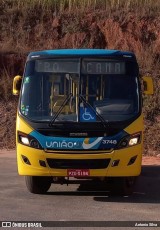 Viação União 3748 na cidade de Viçosa, Minas Gerais, Brasil, por Antonio Silva. Número da foto: #12570569.