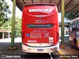 Viação Santa Cruz 35024 na cidade de Três Corações, Minas Gerais, Brasil, por Fábio Mateus Tibúrcio. Número da foto: #12572418.