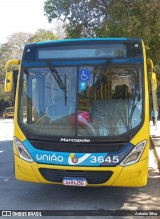 Viação União 3645 na cidade de Viçosa, Minas Gerais, Brasil, por Antonio Silva. Número da foto: #12570571.