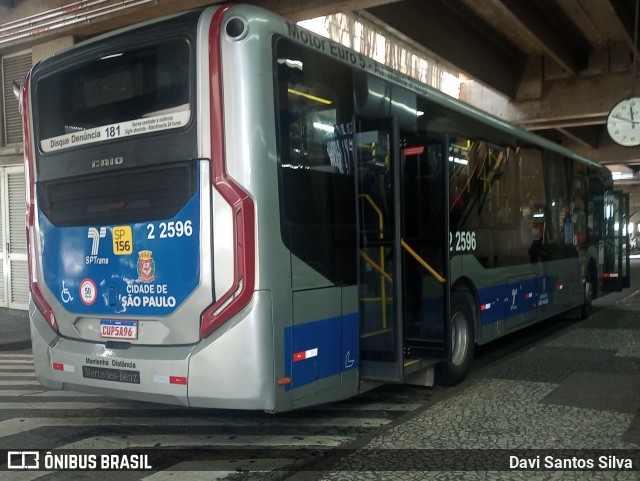 Sambaíba Transportes Urbanos 2 2596 na cidade de São Paulo, São Paulo, Brasil, por Davi Santos Silva. Número da foto: #12529743.
