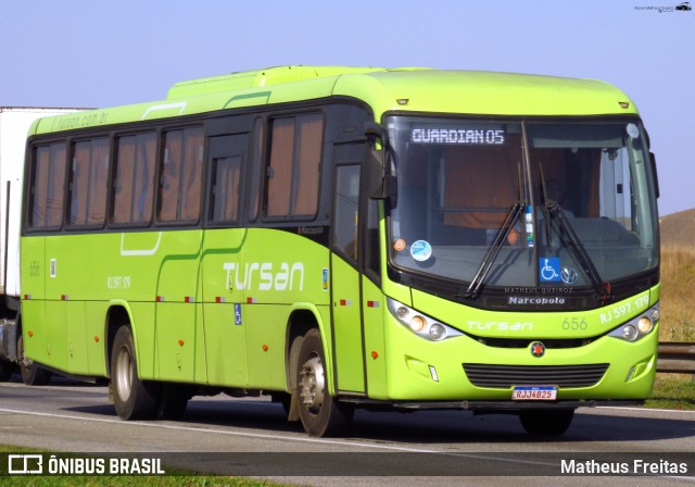 Tursan - Turismo Santo André 656 na cidade de Porto Real, Rio de Janeiro, Brasil, por Matheus Freitas. Número da foto: #12531224.