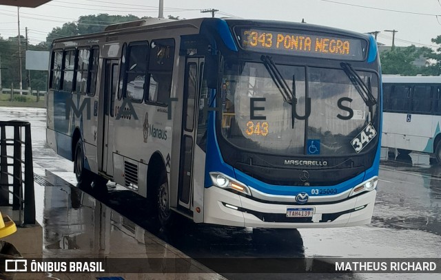 Viação São Pedro 0325003 na cidade de Manaus, Amazonas, Brasil, por MATHEUS RICHARD. Número da foto: #12531329.