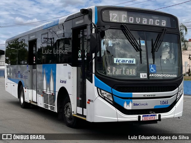 Icaraí Auto Transportes 1.065 na cidade de São Gonçalo, Rio de Janeiro, Brasil, por Luiz Eduardo Lopes da Silva. Número da foto: #12529766.