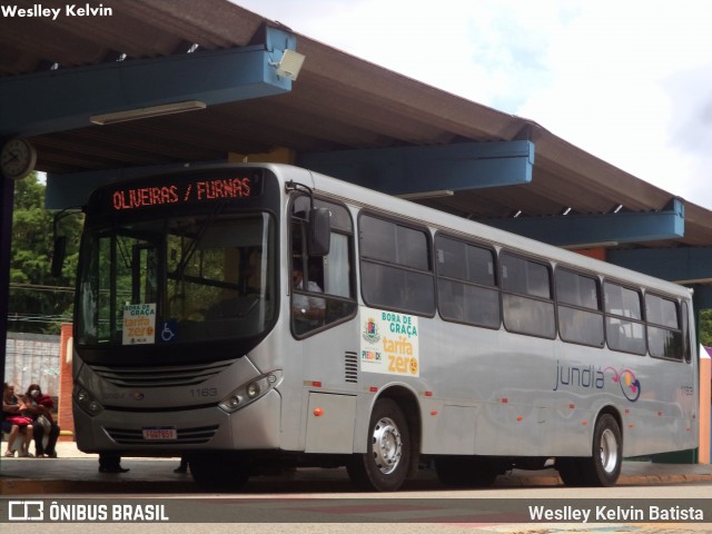 Jundiá Transportadora Turistica 1163 na cidade de Piedade, São Paulo, Brasil, por Weslley Kelvin Batista. Número da foto: #12529905.