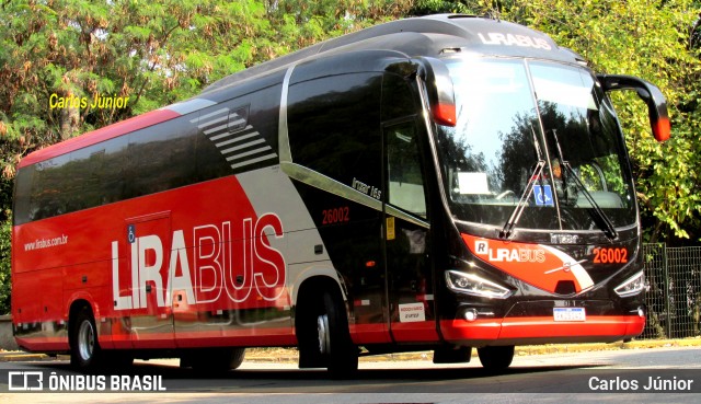 Lirabus 26002 na cidade de São Paulo, São Paulo, Brasil, por Carlos Júnior. Número da foto: #12530674.