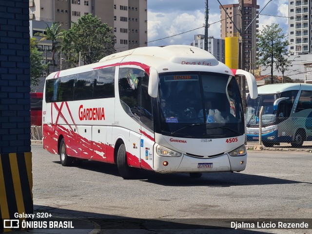 Expresso Gardenia 4505 na cidade de Pouso Alegre, Minas Gerais, Brasil, por Djalma Lúcio Rezende. Número da foto: #12531106.