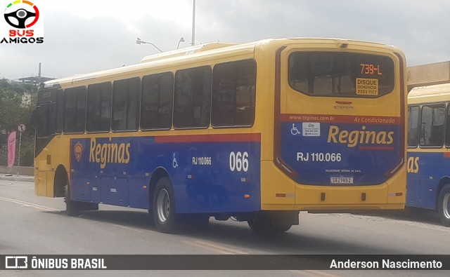 Auto Viação Reginas RJ 110.066 na cidade de São João de Meriti, Rio de Janeiro, Brasil, por Anderson Nascimento . Número da foto: #12531435.