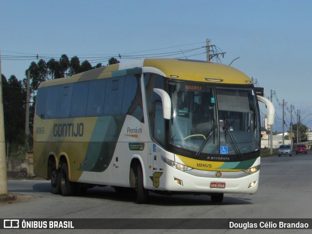 Empresa Gontijo de Transportes 18165 na cidade de Betim, Minas Gerais, Brasil, por Douglas Célio Brandao. Número da foto: #12531535.
