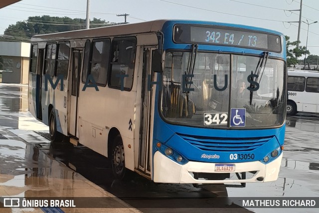 Viação São Pedro 0313050 na cidade de Manaus, Amazonas, Brasil, por MATHEUS RICHARD. Número da foto: #12531337.