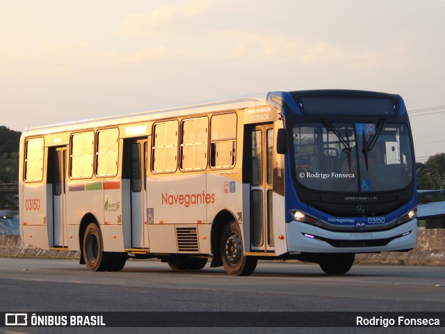 Consórcio Navegantes - 03 > Empresa de Transportes São Sebastião 03150 na cidade de Teotônio Vilela, Alagoas, Brasil, por Rodrigo Fonseca. Número da foto: #12531397.