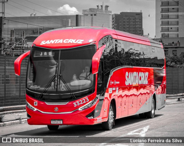 Viação Santa Cruz 33223 na cidade de São Paulo, São Paulo, Brasil, por Luciano Ferreira da Silva. Número da foto: #12530059.