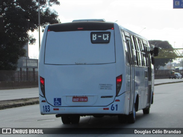 Transporte Alternativo Complementar de Betim 183 na cidade de Betim, Minas Gerais, Brasil, por Douglas Célio Brandao. Número da foto: #12530749.