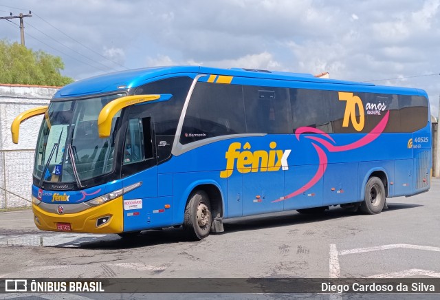 Rápido Expresso Fênix Viação 40525 na cidade de Itatiba, São Paulo, Brasil, por Diego Cardoso da Silva. Número da foto: #12529476.