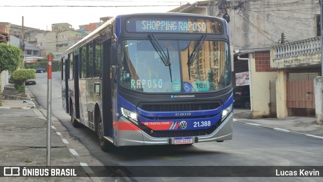 Viação Osasco 21.388 na cidade de Osasco, São Paulo, Brasil, por Lucas Kevin. Número da foto: #12529707.