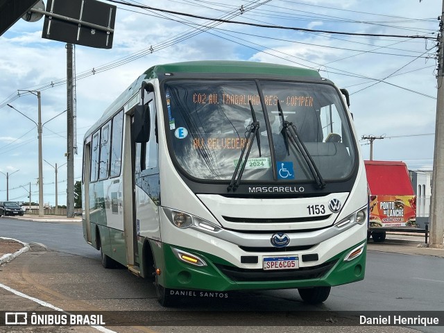 Viação Paraense Cuiabá Transportes 1153 na cidade de Cuiabá, Mato Grosso, Brasil, por Daniel Henrique. Número da foto: #12530587.