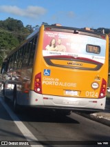 Companhia Carris Porto-Alegrense 0124 na cidade de Porto Alegre, Rio Grande do Sul, Brasil, por kdu 1980. Número da foto: #:id.