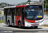 Pêssego Transportes 4 7104 na cidade de São Paulo, São Paulo, Brasil, por Hipólito Rodrigues. Número da foto: #:id.
