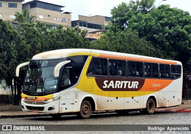 Saritur - Santa Rita Transporte Urbano e Rodoviário 29440 na cidade de Itabirito, Minas Gerais, Brasil, por Rodrigo  Aparecido. Número da foto: #12574883.