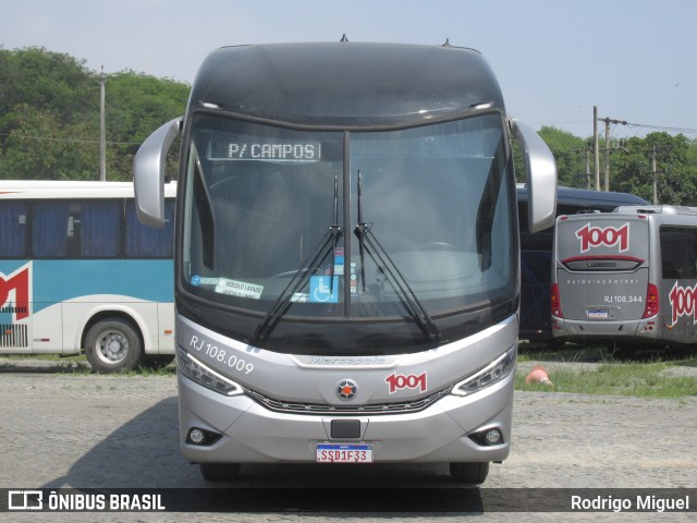 Auto Viação 1001 RJ 108.009 na cidade de Rio de Janeiro, Rio de Janeiro, Brasil, por Rodrigo Miguel. Número da foto: #12575117.