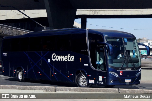 Viação Cometa 721517 na cidade de Belo Horizonte, Minas Gerais, Brasil, por Matheus Souza. Número da foto: #12575261.