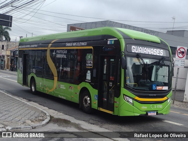 Viação Metrópole Paulista - Zona Leste 3 1783 na cidade de São Paulo, São Paulo, Brasil, por Rafael Lopes de Oliveira. Número da foto: #12573590.