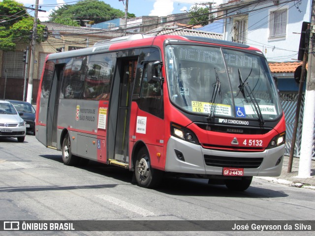 Allibus Transportes 4 5132 na cidade de São Paulo, São Paulo, Brasil, por José Geyvson da Silva. Número da foto: #12575129.