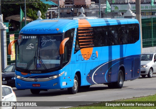 Litorânea Transportes Coletivos 5682 na cidade de São José dos Campos, São Paulo, Brasil, por Ezequiel Vicente Fernandes. Número da foto: #12573895.