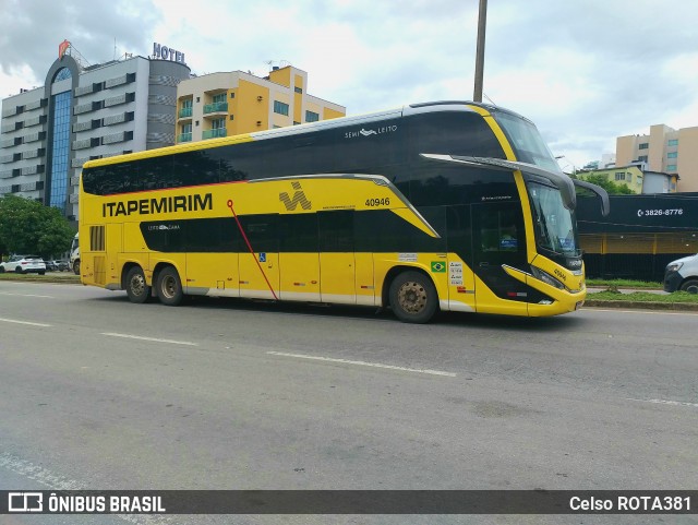 Viação Nova Itapemirim 40946 na cidade de Ipatinga, Minas Gerais, Brasil, por Celso ROTA381. Número da foto: #12573792.