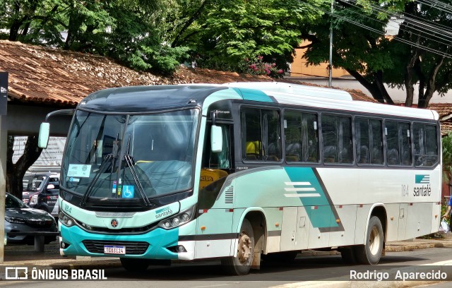 Santa Fé Transportes 184 na cidade de Itabirito, Minas Gerais, Brasil, por Rodrigo  Aparecido. Número da foto: #12574877.
