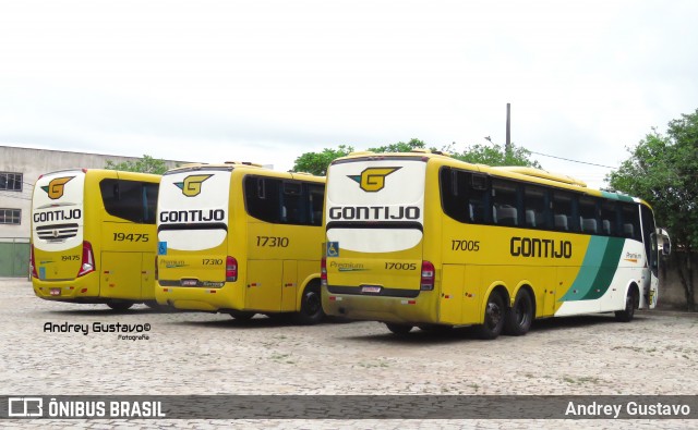 Empresa Gontijo de Transportes 17005 na cidade de Piúma, Espírito Santo, Brasil, por Andrey Gustavo. Número da foto: #12574854.