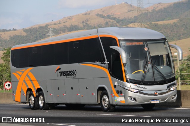 Transpasso Fretamentos e Turismo 10000 na cidade de Roseira, São Paulo, Brasil, por Paulo Henrique Pereira Borges. Número da foto: #12573767.