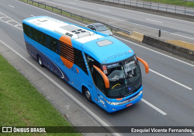 Litorânea Transportes Coletivos 5876 na cidade de São José dos Campos, São Paulo, Brasil, por Ezequiel Vicente Fernandes. Número da foto: #12573981.