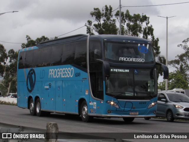 Auto Viação Progresso 6249 na cidade de Caruaru, Pernambuco, Brasil, por Lenilson da Silva Pessoa. Número da foto: #12575524.