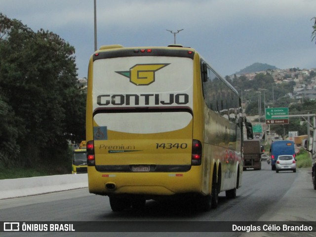 Empresa Gontijo de Transportes 14340 na cidade de Belo Horizonte, Minas Gerais, Brasil, por Douglas Célio Brandao. Número da foto: #12575490.
