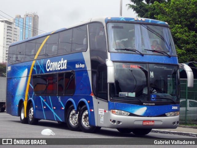 Viação Cometa 2008 na cidade de São Paulo, São Paulo, Brasil, por Gabriel Valladares. Número da foto: #12574178.